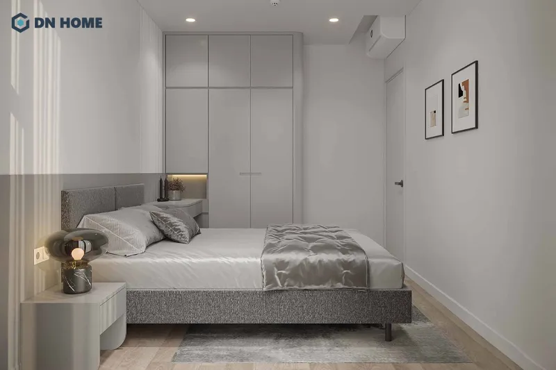 Không gian phòng ngủ bên trong chung cư phong cách hiện đại