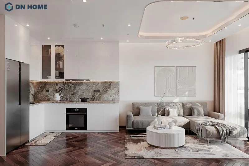 Chung cư 50m2 phù hợp với gia đình trẻ có từ 2-3 thành viên cùng sinh sống