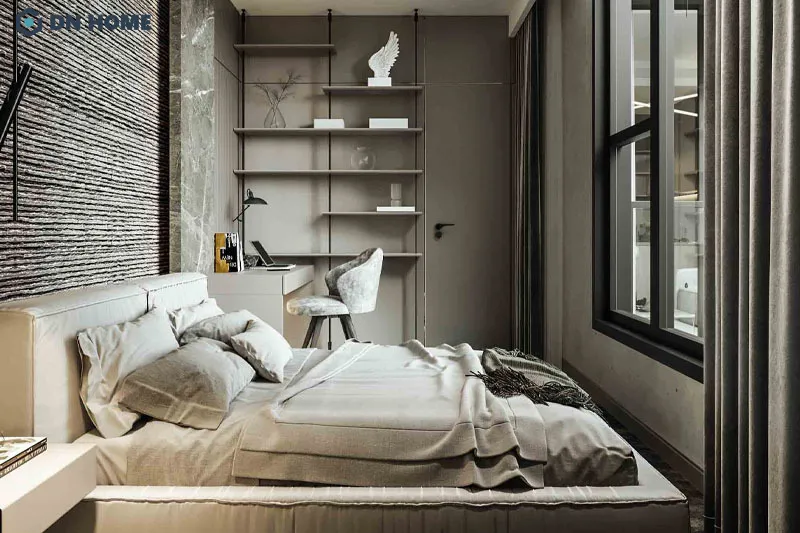 Sử dụng các gam màu trung tính và trầm để nâng cao vẻ đẹp sang trọng của chung cư