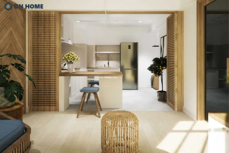 Nội thất đa năng là giải pháp lý tưởng để tiết kiệm diện tích căn hộ chung cư chỉ 50m2