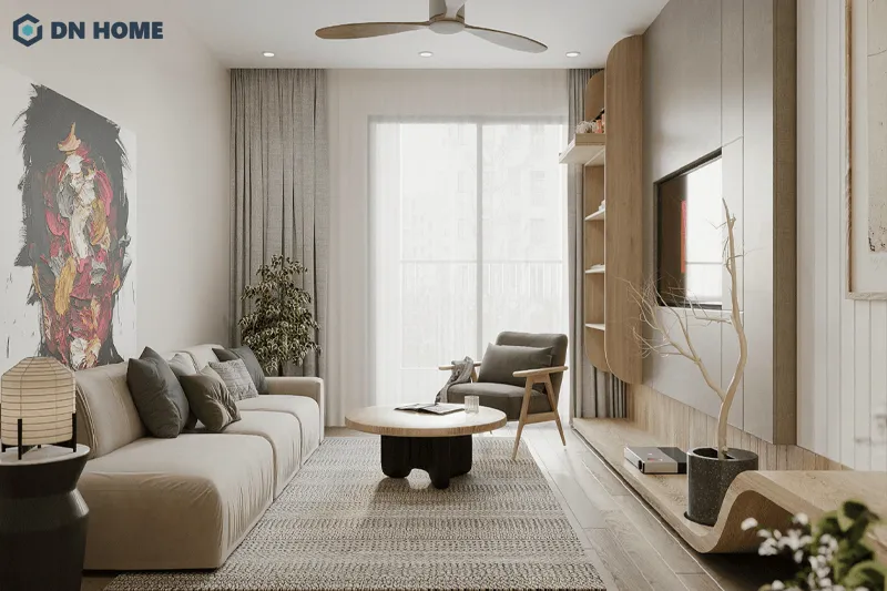 Yếu tố phong thủy cũng cần được chú trọng khi thiết kế căn hộ chung cư 50m2