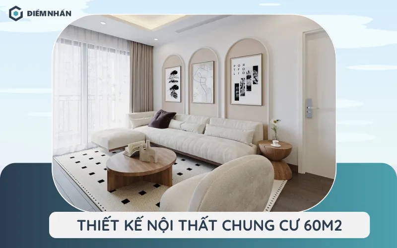 thiết kế nội thất chung cư 60m2