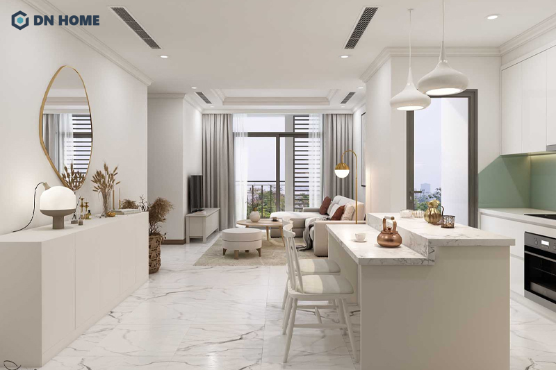 Tối giản, tinh tế và tiện nghi là đặc trưng trong phong cách thiết kế chung cư Bắc Âu