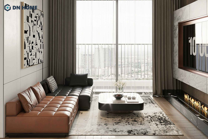 Chung cư 70m2 phong cách hiện đại - tối giản là lựa chọn hàng đầu của các gia đình trẻ