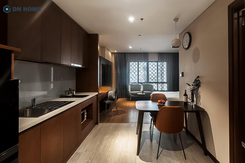 Diện tích 45m2 cho phép bạn thoải mái hơn trong việc lựa chọn phong cách thiết kế chung cư