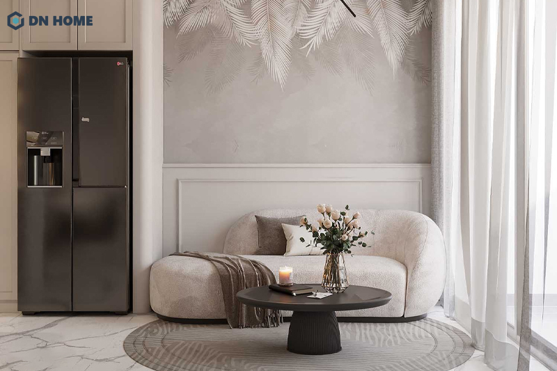 Thiết kế căn hộ mini phong cách hiện đại ưu tiên nội thất đường nét tinh gọn và đa năng