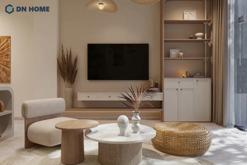 Chất liệu gốm, sứ phù hợp bố trí trong không gian chung cư để tăng thêm vượng khí cho người mệnh Thổ