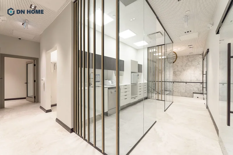 Khu vực khử trùng được bố trí riêng biệt trong phòng khám nha khoa đảm bảo an toàn