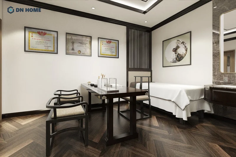 Nên sắp xếp bố cục và nội thất bên trong phòng khám tư truyền thống khoa học