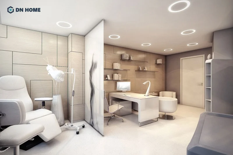 Phòng mạch tư sang trọng tạo dấu ấn thương hiệu mạnh mẽ với khách hàng