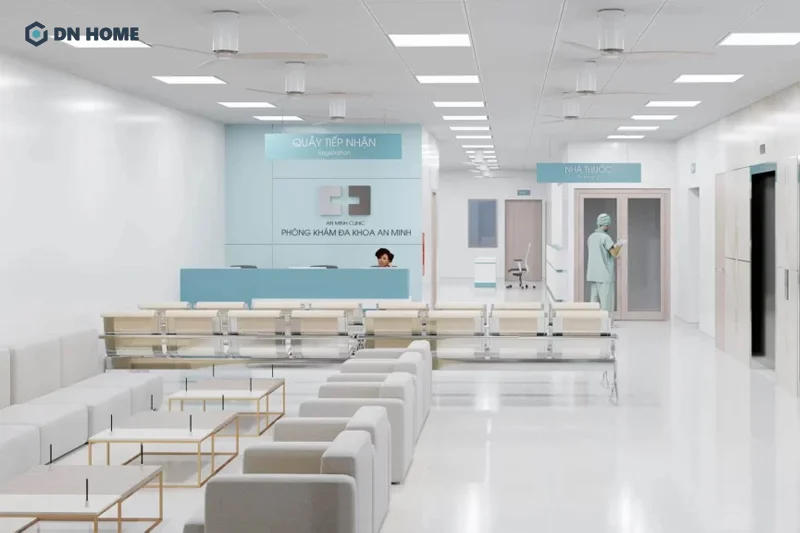 Phòng mạch tư cần có không gian thoáng đãng và rộng rãi, nội thất cần bố trí gọn gàng và khoa học