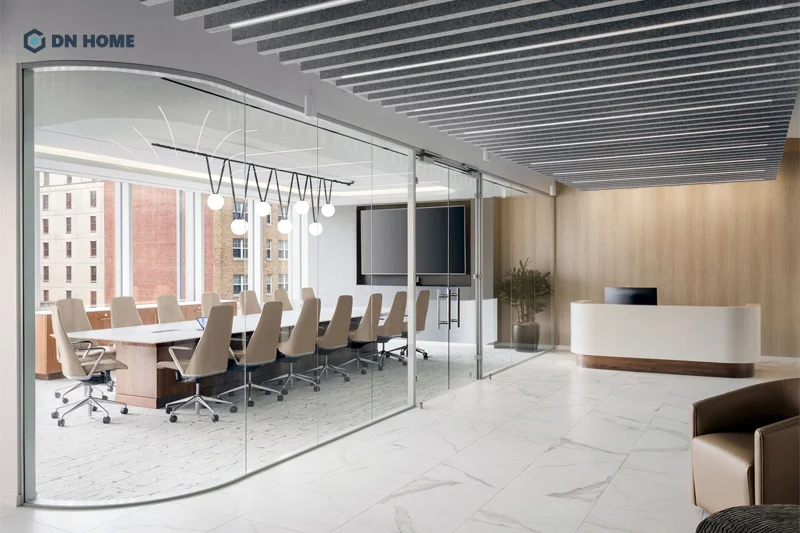 Tính bảo mật, an toàn thông tin cần được đặc biệt đề cao khi thiết kế văn phòng tài chính