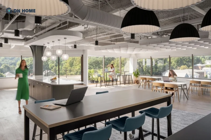 Tận dụng tối đa nguồn ánh sáng tự nhiên khi thiết kế văn phòng tài chính để tạo cảm giác thoải mái