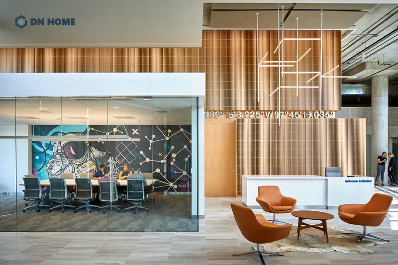 ViaSat hướng đến thiết kế văn phòng công ty viễn thông hiện đại, sáng tạo và linh hoạt