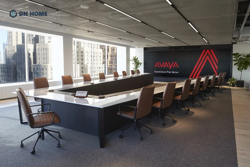 Thiết kế văn phòng công ty viễn thông bắt buộc phải tích hợp các yếu tố công nghệ và kỹ thuật