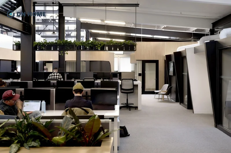 Tối ưu diện tích là yếu tố cốt lõi cần chú ý khi thiết kế văn phòng làm việc telesale