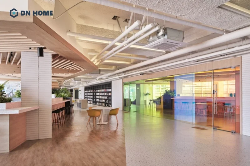 Thiết kế văn phòng theo phong cách Hàn Quốc xây dựng hình ảnh chuyên nghiệp, ấn tượng cho doanh nghiệp