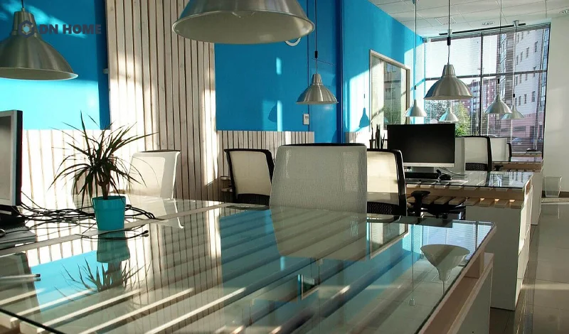 Hệ thống ánh sáng bên trong văn phòng làm việc phải đảm bảo sự cân bằng trong âm - dương