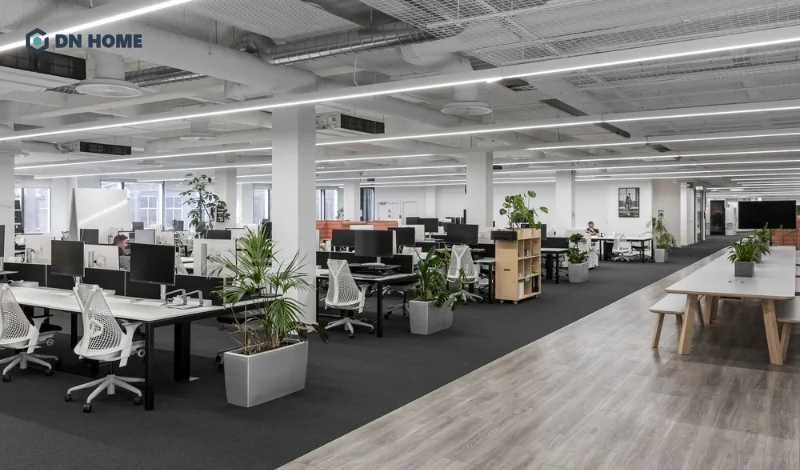 Không đặt nhà vệ sinh trong hoặc gần văn phòng để tránh luồng năng lượng tiêu cực ảnh hưởng đến công việc