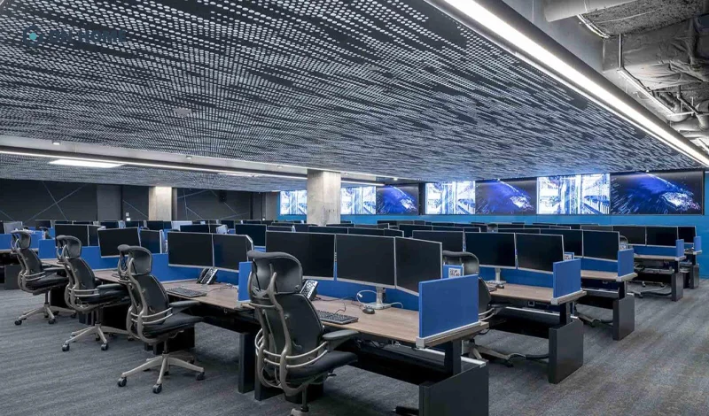 Thiết kế văn phòng mệnh thuỷ cần lưu ý chú trọng sự mềm mại, uyển chuyển trong các chi tiết