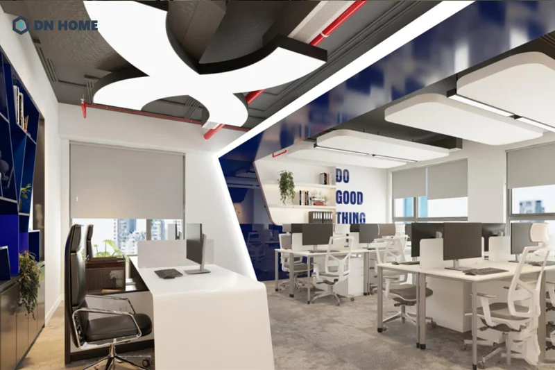 Đối với văn phòng làm việc, độ rọi tiêu chuẩn của đèn sẽ nằm ở mức 400 lux để đảm bảo thoải mắt cho mắt