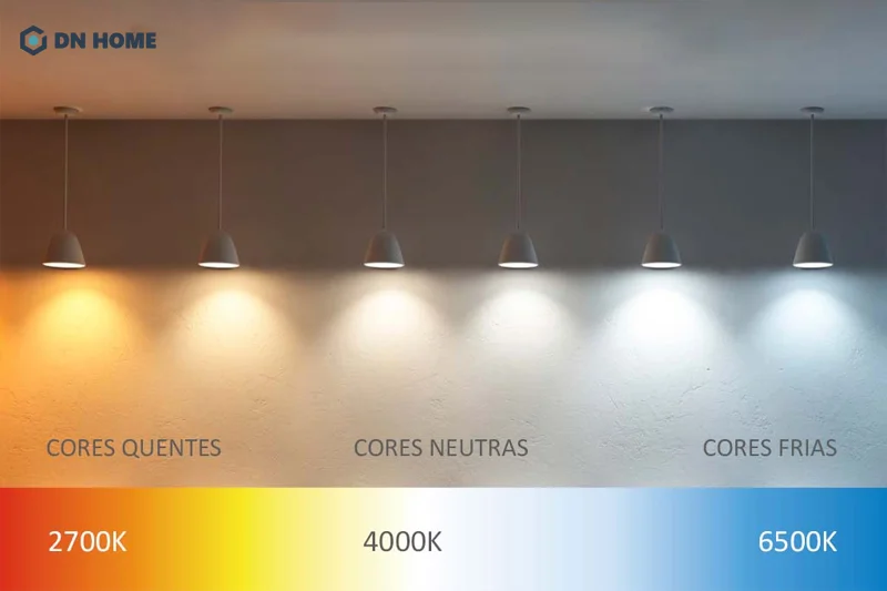 Đối với yếu tố nhiệt độ màu, hệ thống chiếu sáng bên trong văn phòng chỉ nên dao động từ 3500k - 5500K