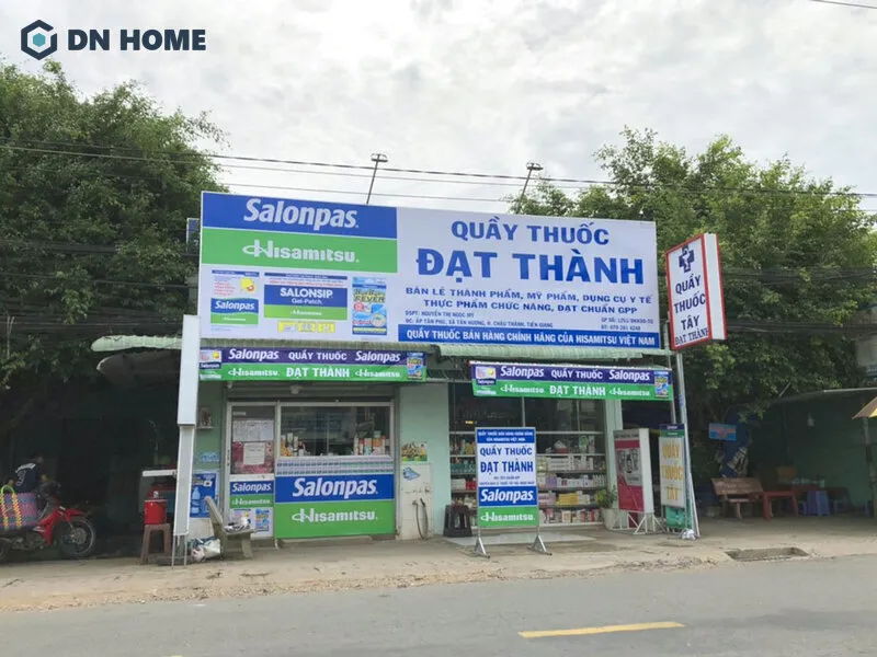 Nội dung bảng hiệu nhà thuốc được sắp xếp logic