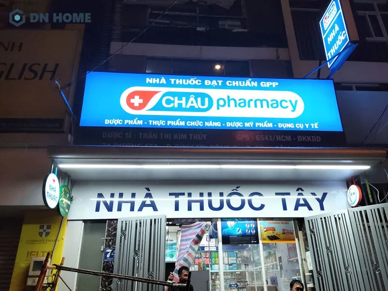 Lựa chọn bảng hiệu hộp đèn giúp khách hàng dễ nhàng tìm thấy quầy thuốc