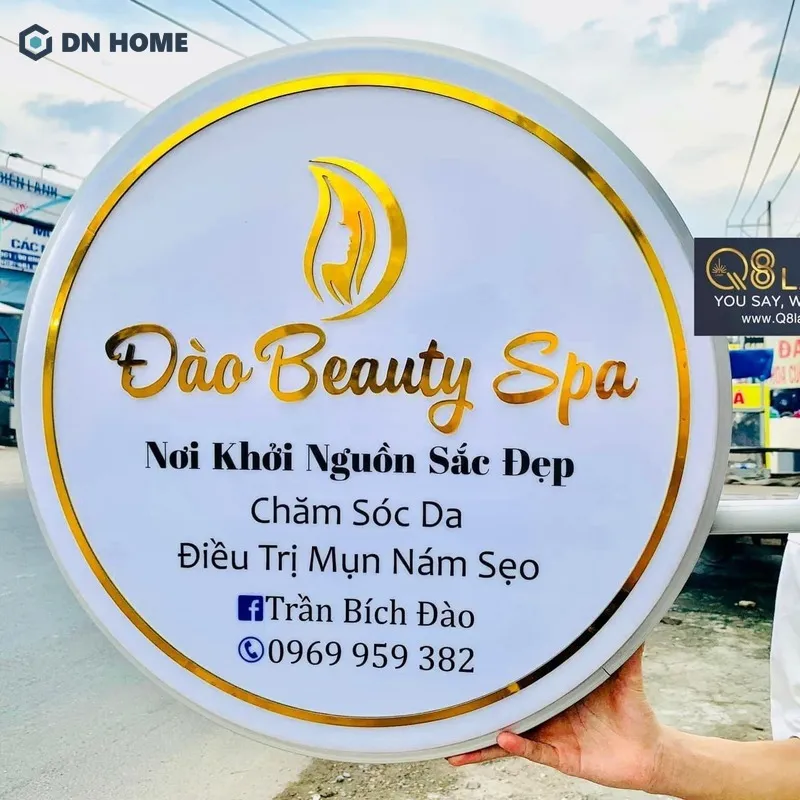 Thiết kế biển vẫy cho spa beauty đang là xu hướng hiện nay
