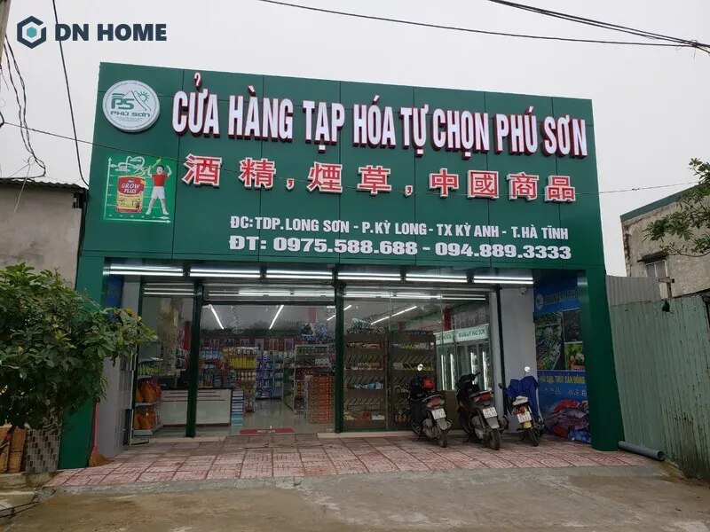 Bố cục nội dung, hình ảnh biển quảng cáo được sắp xếp hợp lý