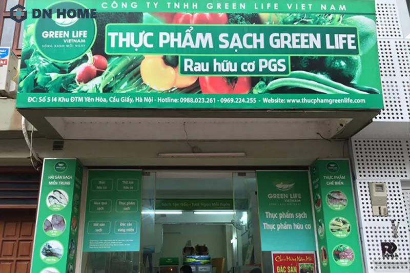 Thêm các tiêu chí chứng nhận thực phẩm sạch vào biển hiệu sẽ nâng cao sự đáng tin cậy cho cửa hàng