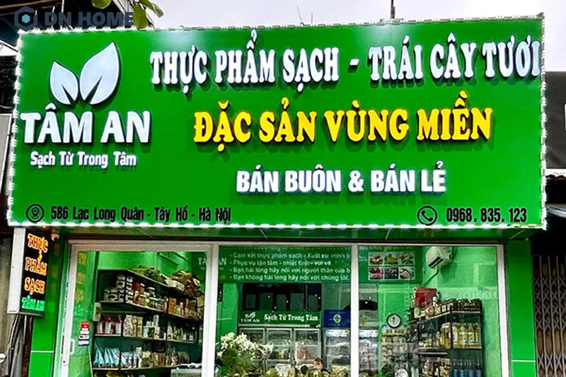Logo cửa hàng thực phẩm nên ưu tiên những hình ảnh tinh gọn, dễ nhớ liên quan đến thiên nhiên