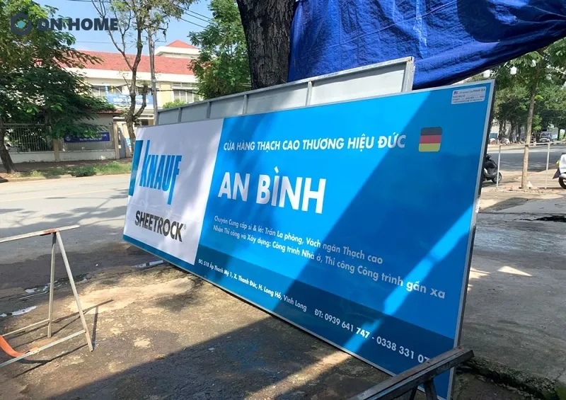 Bảng hiệu bạt hiflex có chất lượng in rõ nét, đẹp mắt