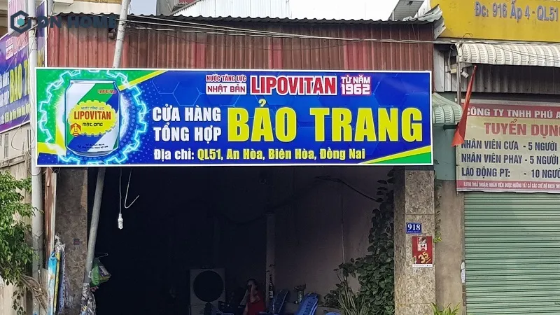 Bảng hiệu bạt hiflex thường