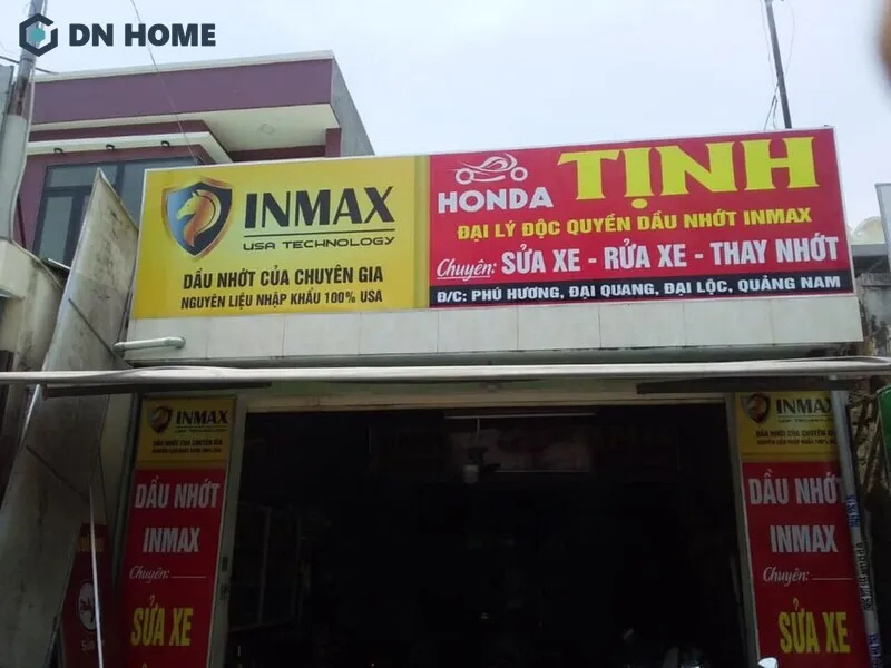 Bảng hiệu hiflex in ấn sắc nét, đầy đủ thông tin