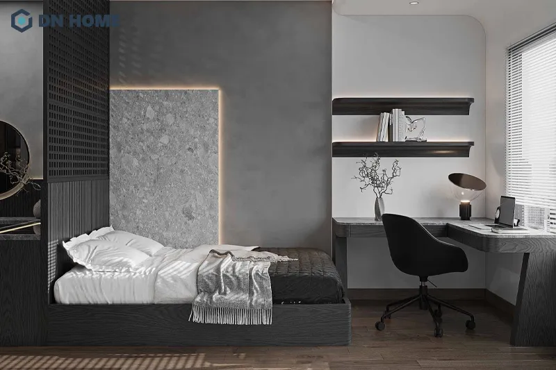 Sử dụng hệ thống đèn LED giúp không gian nội thất chung cư nổi bật, ấn tượng hơn