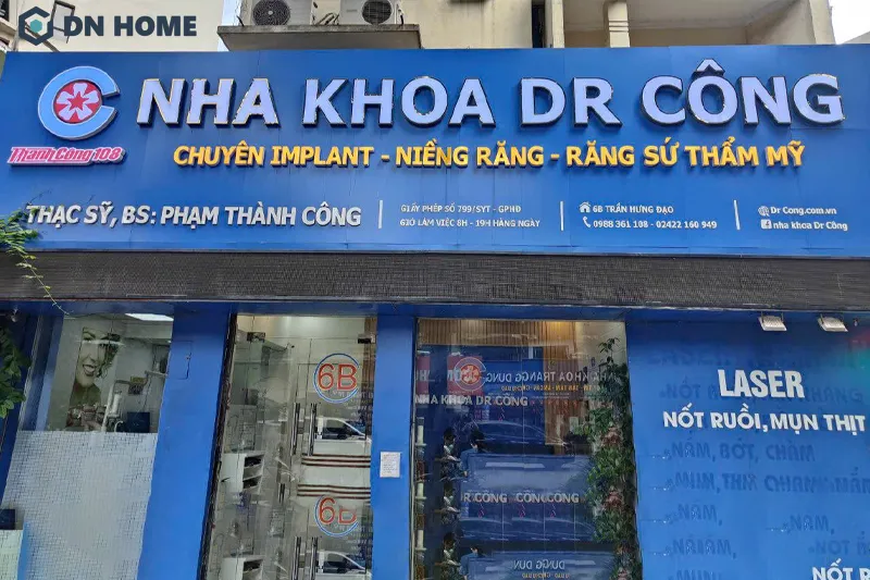 Thiết kế bảng hiệu nha khoa