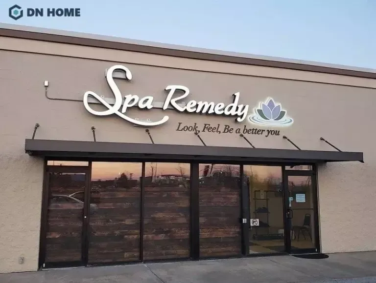 Thiết kế bảng hiệu spa, thẩm mỹ viện