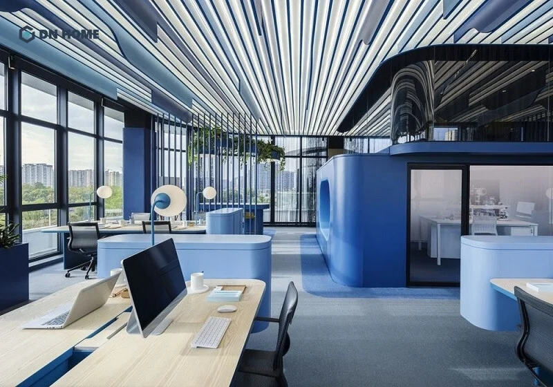 Bố trí nội thất trong văn phòng thông minh giúp nơi làm việc trở nên lý tưởng