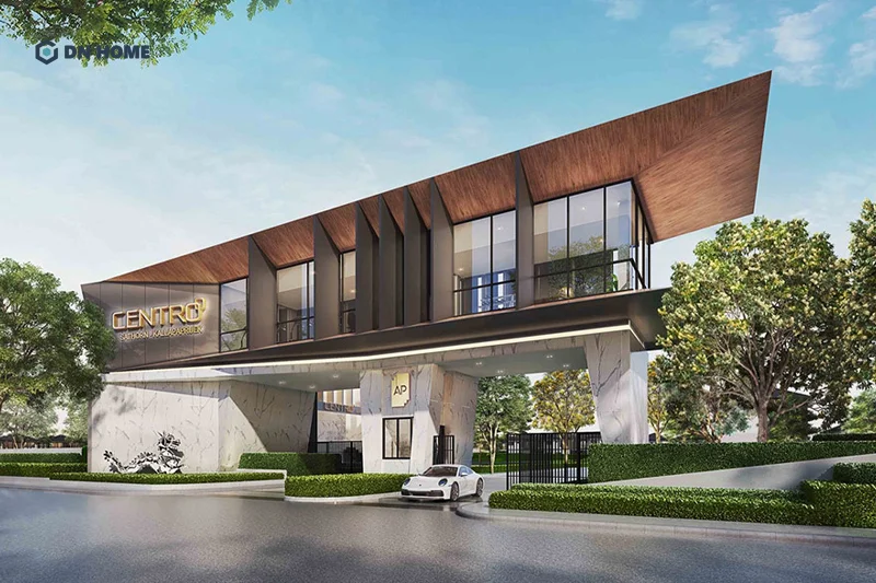 Văn phòng 2 tầng được thiết kế theo phong cách độc đáo tạo ấn tượng mạnh mẽ với khách hàng, đối tác