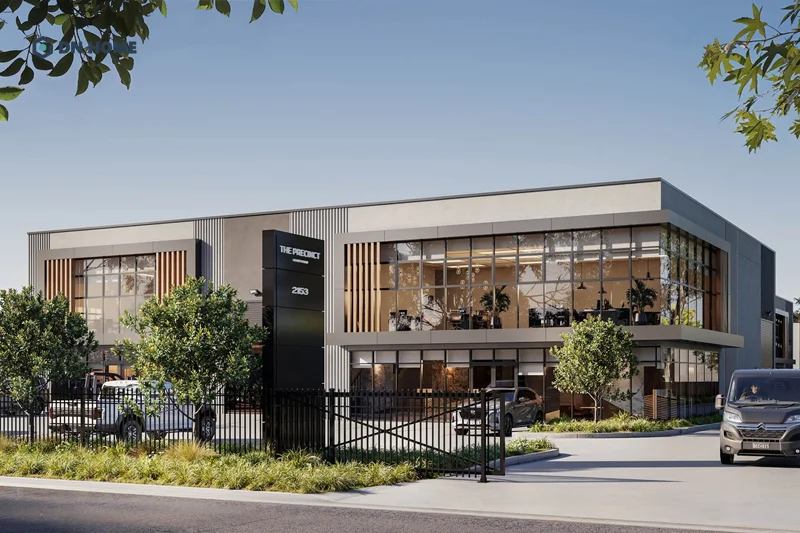 Nhà văn phòng 2 tầng thiết kế theo phong cách sang trọng giúp doanh nghiệp thể hiện đẳng cấp