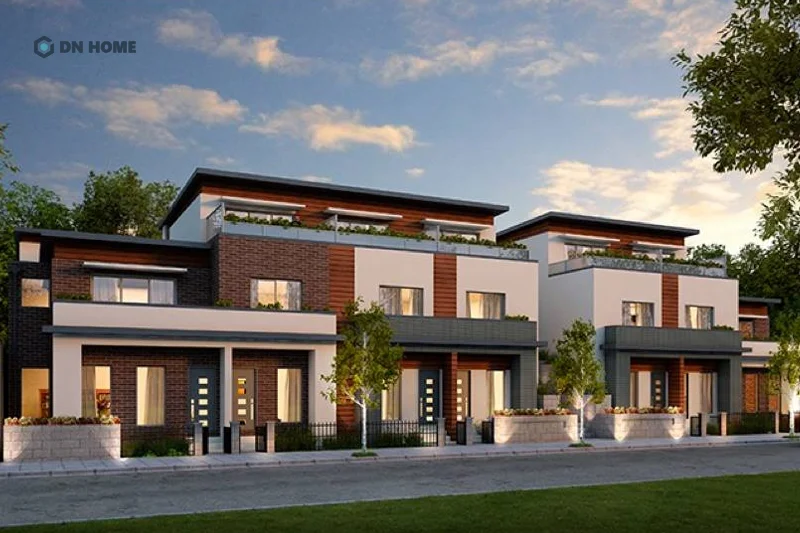 Tone màu trung tính, ấm cúng thường được sử dụng chủ đạo khi thiết kế văn phòng 3 tầng kết hợp nhà ở