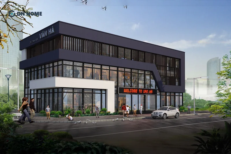 Văn phòng 3 tầng hiện đại hướng đến môi trường làm việc năng động và tiện nghi