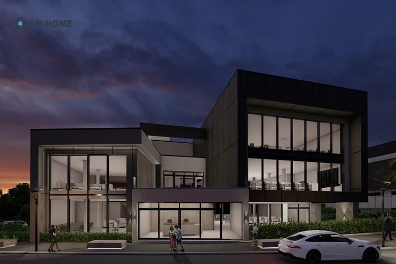 Văn phòng 3 tầng phong cách độc đáo tạo nên ấn tượng mạnh, ghi điểm với khách hàng và đối tác