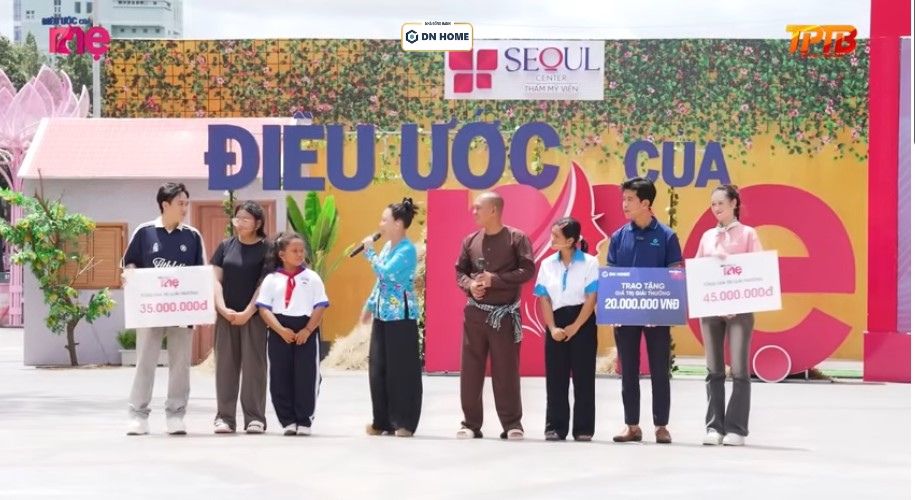 DN HOME tài trợ 20 triệu nâng mức thưởng mỗi gia đình lên đến 50 triệu