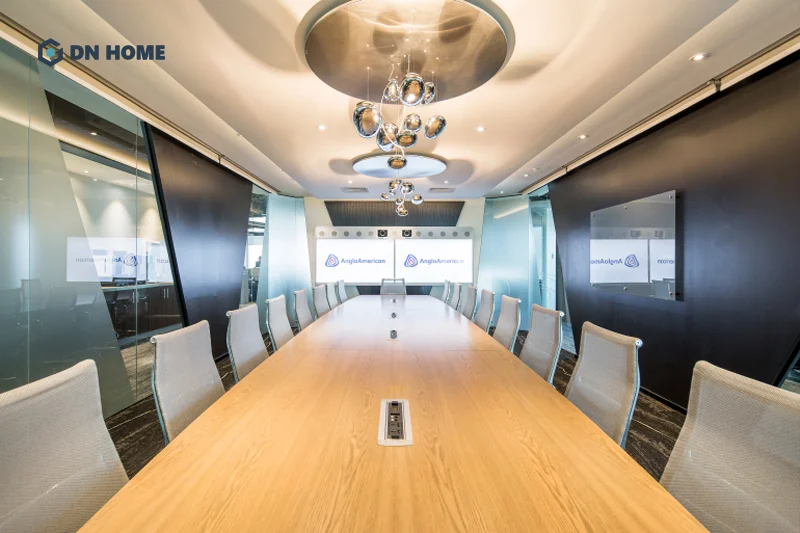 Tính chuyên nghiệp cần được chú trọng khi thiết kế, thi công khu vực phòng họp