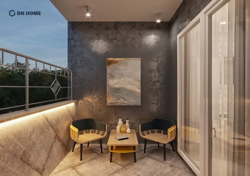 Thiết kế ban công chung cư một cách tinh tế góp phần tạo không gian thư giãn, nâng cao chất lượng cuộc sống