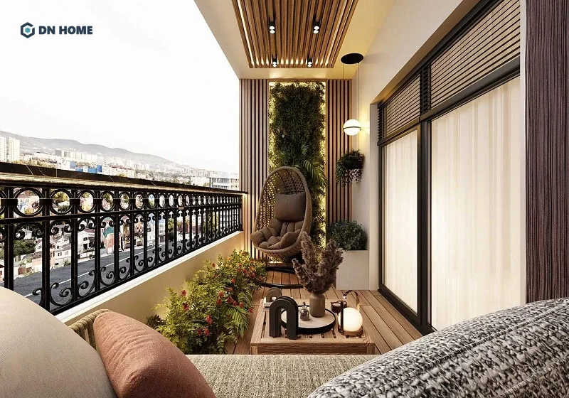 Việc đầu tư vào thiết kế ban công chung cư giúp tận dụng tối đa diện tích, biến hoá thành nhiều không gian đa năng