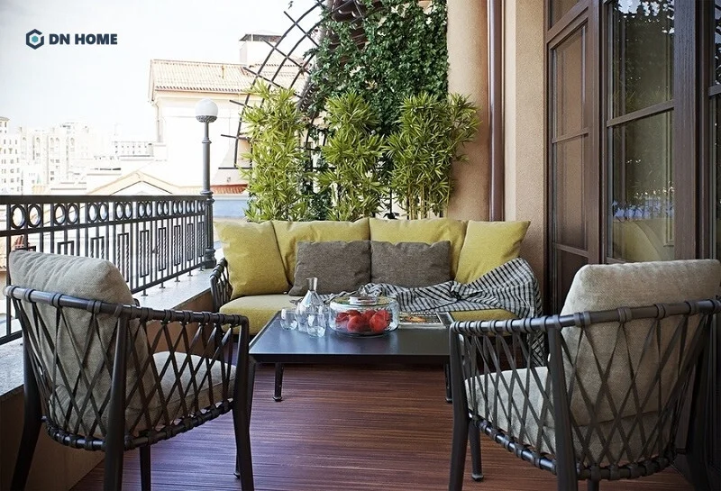 Biến ban công trở thành góc cà phê mini, không gian thư giãn sau ngày dài mệt mỏi
