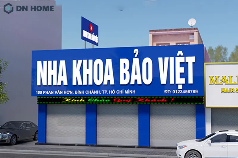 Chọn font chữ dễ độc, không cách điệu hay gạch chân để tránh gây rối mắt khi khách hàng nhìn